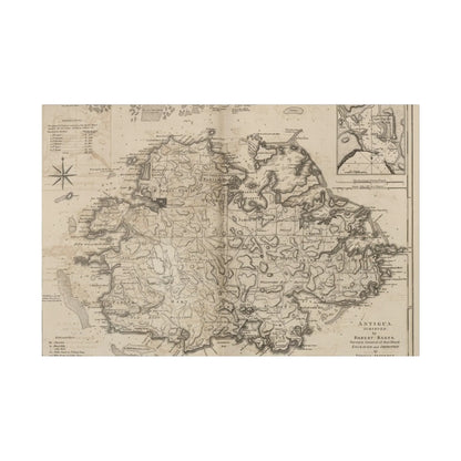 Close-up of the Antigua canvas fabric highlighting textured weave and deep navy color detail