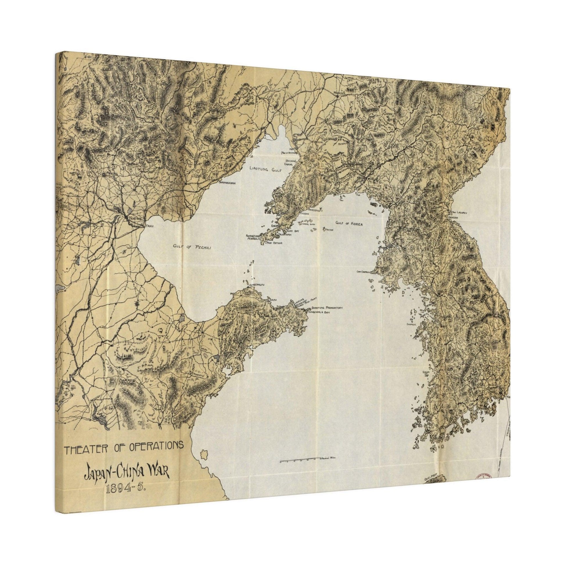 Theater of Operations, Japan-China War, 1894-95 - Pacific Sky Games